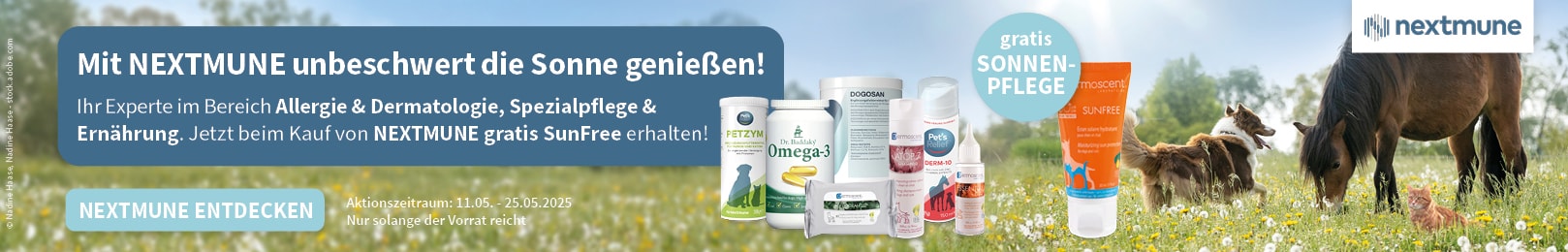 Nextmune entdecken und SunFree gratis erhalten